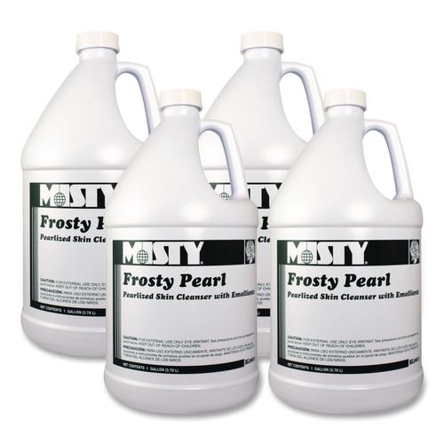 Hand Soaps | Misty 1038793 1 Gallon Frosty Pearl Soap Moisturizer - Floral Bouquet Scent (4/Carton) image number 0