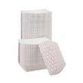 Food Containers & Lids | Boardwalk BWK30LAG300 3 lbs. Capacity Paper Food Baskets - Red/White (500/Carton) image number 1