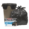 Low-Density Trash Bags | Handi-Bag 1516910 30 in. x 33 in. .65 mil 30 Gallon Super Value Pack Trash Bags - Black (60/Box) image number 0