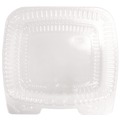 Food Containers & Lids | Handi-Foil 6010S-200 8.63 in. x 3 in. x 9 in. 60 oz. Handi-Lock Plastic Food Container - Clear (200/Carton) image number 2