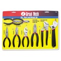 Tool Kits | Great Neck 87900 8-Piece Steel Pliers And Wrench Tool Set image number 0