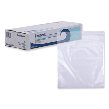 RESEALABLE BAGS | Boardwalk BWK2GALBAG 13 in. x 15 in. 2 gal. 1.75 mil. Reclosable Food Storage Bags - Clear (100/Box)