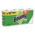 Perforated Roll & Hand Towels | Bounty 80799708 10.5 in. x 11 in. 2-Ply Kitchen Roll Paper Towels - White (24/Carton) image number 1
