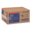 Cleaning Cloths & Wipes | Tork 192196 13 in. x 21 in. Quat Friendly 1/4 Fold Foodservice Cloths - Blue (150/Carton) image number 1