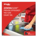 Perforated Roll & Hand Towels | WypAll 05123 L10 9.1 in. x 10.25 in. Windshield Towels - Light Blue (224/Pack, 10 Packs/Carton) image number 5