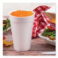 Cups | Dart 16J16 16 oz. Foam Drink Cups - White (1000/Carton) image number 2