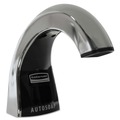 Soap Dispensers | Rubbermaid Commercial FG401310 TC OneShot 1600 mL 6.8 in. x 9.8 in. x 13.8 in. Dispenser - Polished Chrome/Black image number 1