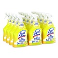 Disinfecting & Cleaning Solutions | LYSOL Brand 19200-75352 32 oz. Spray Bottle Ready-to-Use All-Purpose Cleaner - Lemon Scent (12/Carton) image number 0