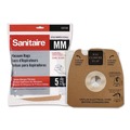 Vacuum Accessories | Sanitaire 63253A Style MM Disposable Dust Bags with Allergen Filter for SC3683A/SC3683B (5/Pack) image number 0