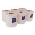 Perforated Roll & Hand Towels | Tork 121204 Centerfeed 7.6 x 11.8 2-Ply Hand Towel - White (6/Carton) image number 1