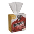 Perforated Roll & Hand Towels | Georgia-Pacific 29322 9 in. x 12.5 in. Heavyweight HEF Disposable Shop Towels - White (176/Box, 10 Boxes/Carton) image number 2