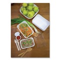Food Containers & Lids | Eco-Products EP-SCRC16 WorldView 4.7 in. x 7 in. x 1.5 in. 16 oz. Renewable Sugarcane Containers - White (400/Carton) image number 3