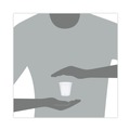 Cups | Dart Y35 3.5 oz. High-Impact Polystyrene Cold Cups - Translucent (100/Pack) image number 2