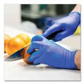 Food Service Disposable & Single Use Gloves | Ammex GWRBN49100 9.5 in. 6 mil Heavy-Duty Industrial Nitrile Gloves - XX-Large/Royal Blue (1000/Carton) image number 2