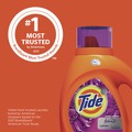 Laundry Detergents | Tide 87566 Plus Febreze 84 oz. Bottle HE Liquid Laundry Detergent - Spring and Renewal (4/Carton) image number 3