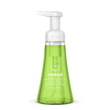 Method 00362 10 oz. Foaming Hand Wash - Green Tea and Aloe Scent