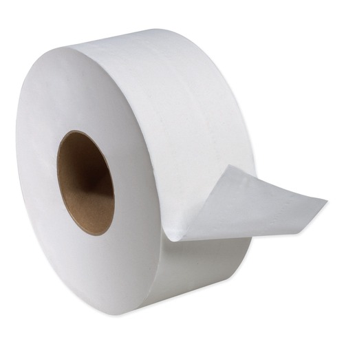 Toilet Tissues | Tork TJ0922A Universal 3.48 in. x 1,000 ft. 2-Ply Septic Safe Jumbo Bath Tissue - White (12/Carton) image number 0