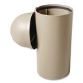 Indoor Waste Receptacles | Rubbermaid Commercial FG816088BEIG 15 gal. Marshal Classic Plastic Container - Beige image number 2