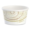 Food Containers & Lids | SOLO HS4085-J8000 8 oz. Symphony Design Flexstyle Double Poly Paper Containers (500/Carton) image number 0