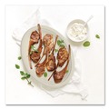 Plates | Dart 10FBRPLR1 10 in. Diameter Compostable Molded Fiber Platter Dinnerware - Natural (500/Carton) image number 6