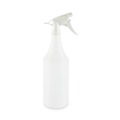 Sprayers & Pumps | Boardwalk 512245 32 oz. Embossed Spray Bottle - Clear (24/Carton) image number 2