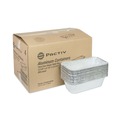 Steam Table Parts | Pactiv Corp. Y6062XH 5.9 in. x 8.04 in. 1/3 in. Size Aluminum Steam Table Pan - (200/Carton) image number 2