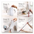 Dusters | O-Cedar 172172CT Flex and Catch Duster Heavy-Duty Refills - White (4 Packs/Carton) image number 1