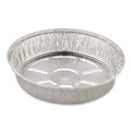 Food Containers & Lids | Handi-Foil HFA 204600 9 in. x 1.66 in. 48 oz. Aluminum Container - Silver (500/Carton) image number 2