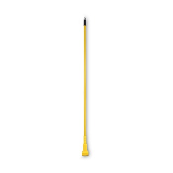 Boardwalk BWK610 60 in. Plastic Jaw Aluminum Mop Handle - Yellow
