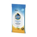 Cleaning Cloths & Wipes | Pledge 319249 7 in. x 10 in. Multi-Surface Cleaner Wipes - Fresh Citrus (25/Pack, 12 Packs/Carton) image number 2