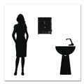 Towel Dispensers | Papernet 419484 12.4 x 9.3 x 16.5 Hy Tech Manual Towel Dispenser - Black (1/Carton) image number 5