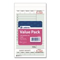 Perforated Roll & Hand Towels | Adams 947SWC 4.25 x 6.75 Two-Part Carbonless Guest Check Unit Sets (250/Pack) image number 0