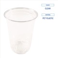 Cups | Boardwalk BWKPET10PK 10 oz. Plastic PET Cups - Clear (50/Pack) image number 2