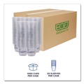Cups | Eco-Products EP-CR9 1000/Carton 9 oz. BlueStripe 25% Recycled Content Cold Cups - Clear/Blue image number 7