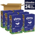 Facial Tissues | Kleenex 54315 Ultra Soft 3-Ply Facial Tissue - White (6/Carton) image number 1