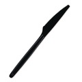 Disposable Knives | WNA CEASEKN960BL 6 in. Knife Cutlery for Cutlerease Dispensing System - Black (960/Box) image number 0