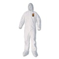 Safety Apparel | Ansell 30934 KleenGuard A40 Coveralls - 6X-Large/White (25/Carton) image number 1