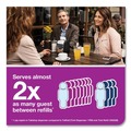 Napkin Dispensers | Tork 800723 Xpressnap Fit 4 x 6 x 7 Starter Pack - Black image number 8