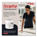 Perforated Roll & Hand Towels | WypAll 35015 13.4 in. x 9.8 in. Jumbo Roll X50 Cloths - White (1100/Roll) image number 3