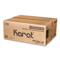 Cup Lids | Karat C-KC626TS-NH 12 oz. to 24 oz. Cold Cup No Hole Flat PET Lids - Clear (1000/Carton) image number 1