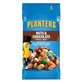 Planters GEN00270 27 oz. Canister Salted Mixed Nuts (72/Carton)