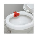 Toilet & Urinal Deodorizers | Boardwalk EBCP012I072M04AAS8000 Toilet Bowl Clip - Mango Scent, Orange (72/Carton) image number 6