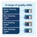 Towel Dispensers | Tork 655300 8.42 in. x 4.22 in. x 5.74 in. Small Bracket Wiper Dispenser - White image number 2