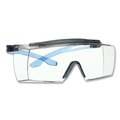 Eye Protection | 3M SF3701XSGAF-BLU SecureFit 3700 OTG Series Protective Eyewear - Blue Plastic Frame Clear Polycarbonate Lens image number 0