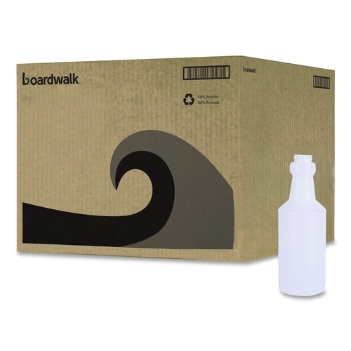 Sprayers & Pumps | Boardwalk 512121 16 oz. Handi-Hold Spray Bottle - Clear (24/Carton) image number 0