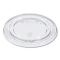 Cup Lids | Dart 626TP PETE Plastic Flat Cold Cup Lids Fits 12 oz. to 24 oz. Cups - Clear (1000/Carton) image number 3