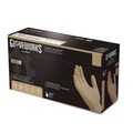 Food Service Disposable & Single Use Gloves | Ammex ILHD48100 6 mil Thick 9.5 in. Long Powder-Free Extra Thick Latex Disposable Gloves - Extra Large, Ivory (100/Box, 10 Boxes/Carton) image number 1