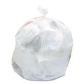 High-Density Trash Bags | Heritage Z6037XN R01 30 in. x 37 in. 16 mic 30 Gallon High-Density Waste Can Liners - Natural (500/Carton) image number 2