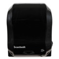 Towel Dispensers | Boardwalk T7470BKBW 13.25 in. x 10.25 in. x 16.25 in. Hands Free Mechanical Towel Dispenser - Black image number 0