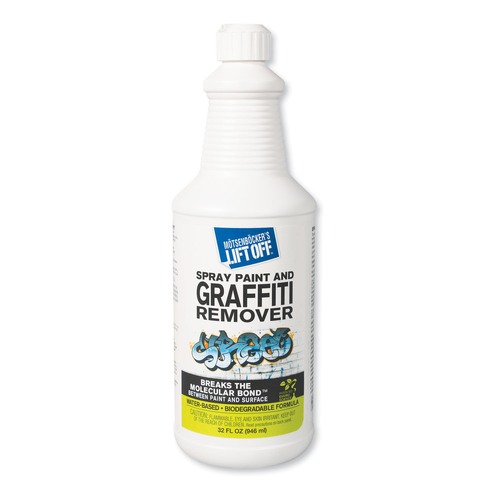 Paint, Graffiti & Gum Removers | Motsenbocker's Lift-Off MTS 41103 32 oz. Bottle Spray Paint Graffiti Remover (6/Carton) image number 0